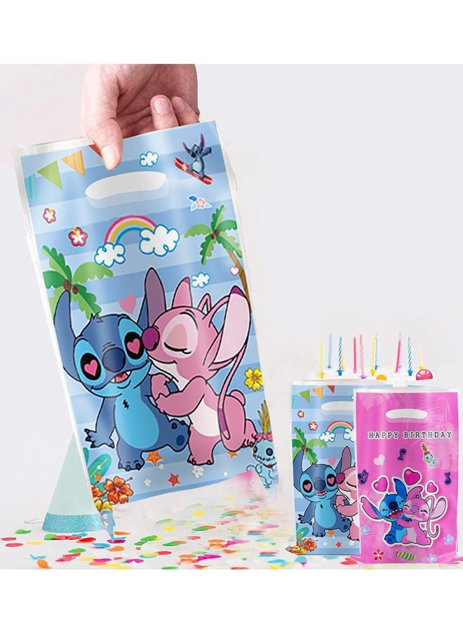 40 PCS Stitch Birthday  Supplies Cartoon Candy Bag Tote Bag Kids Gift Bag Adult Birthday  Decorations - Image 4